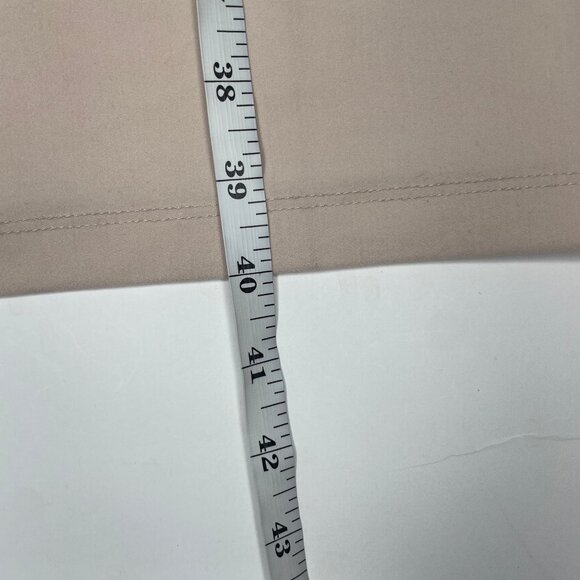 H&M NWT Beige Criss Cross Halter Back Bodycon Midi Dress L 12 Occasion Event - Picture 6 of 9